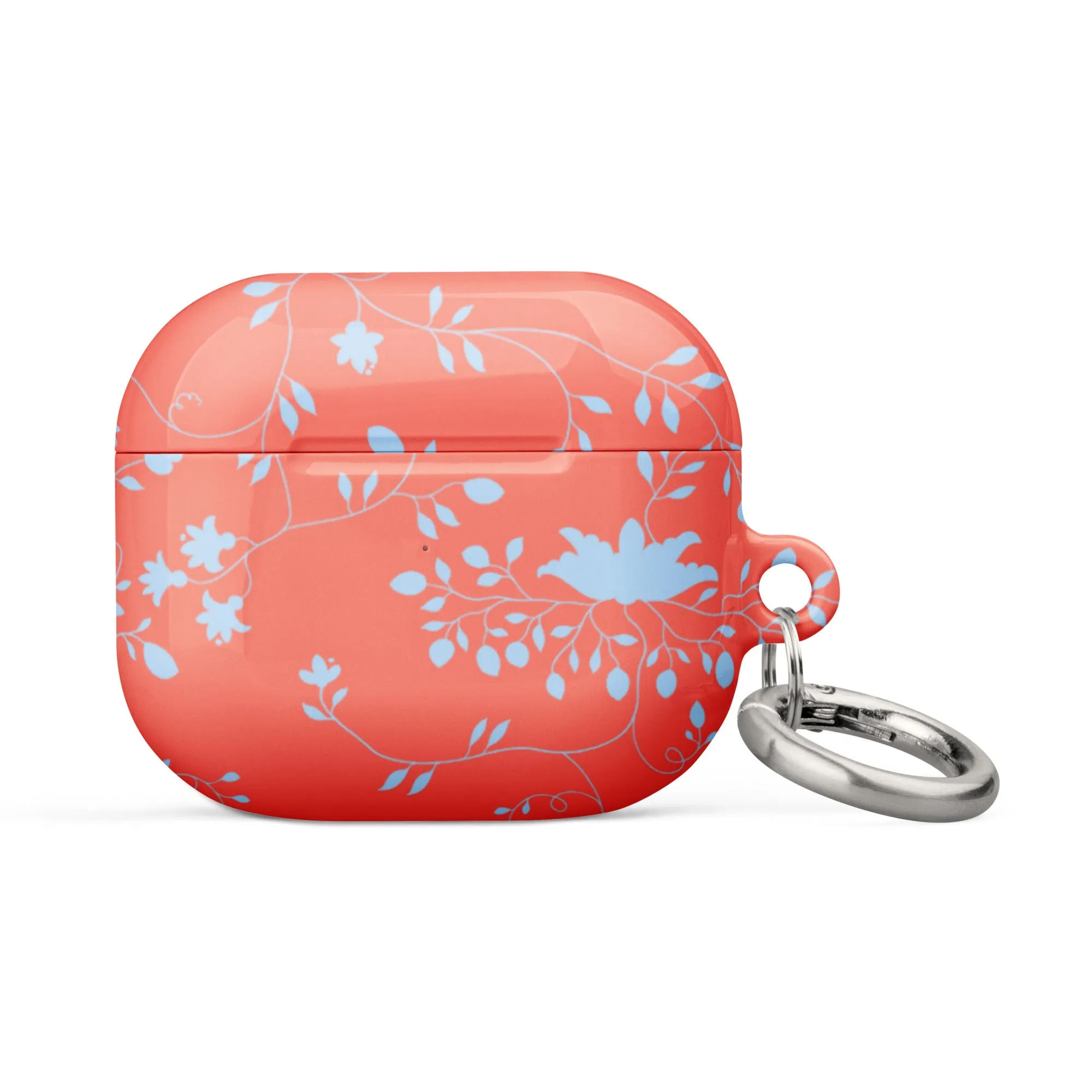 wild clematis case for AirPods® in poppy