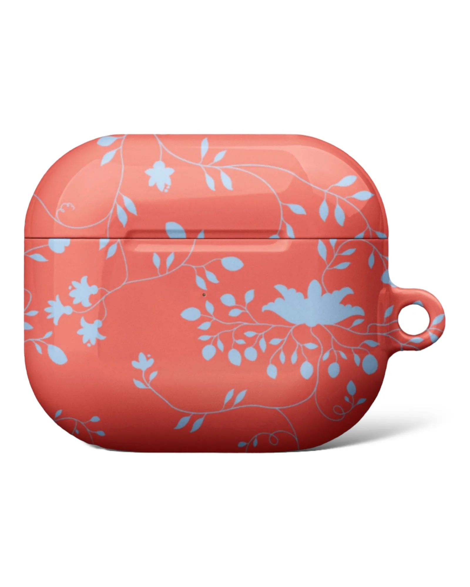 wild clematis case for AirPods® in poppy