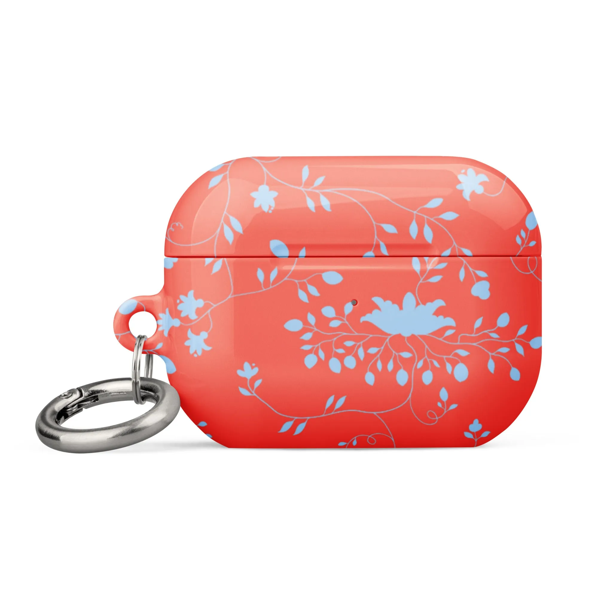 wild clematis case for AirPods® in poppy