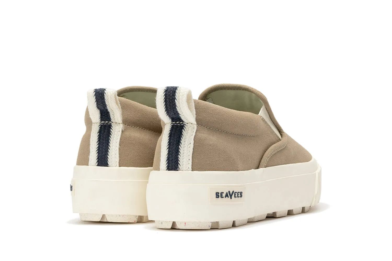 Womens - Fairfax Lug Slip On Platform - Stone