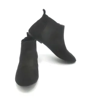 WOMENS SIZE 7.5 - ALDO, Black Slip-on Ankle Booties VGUC B21 
