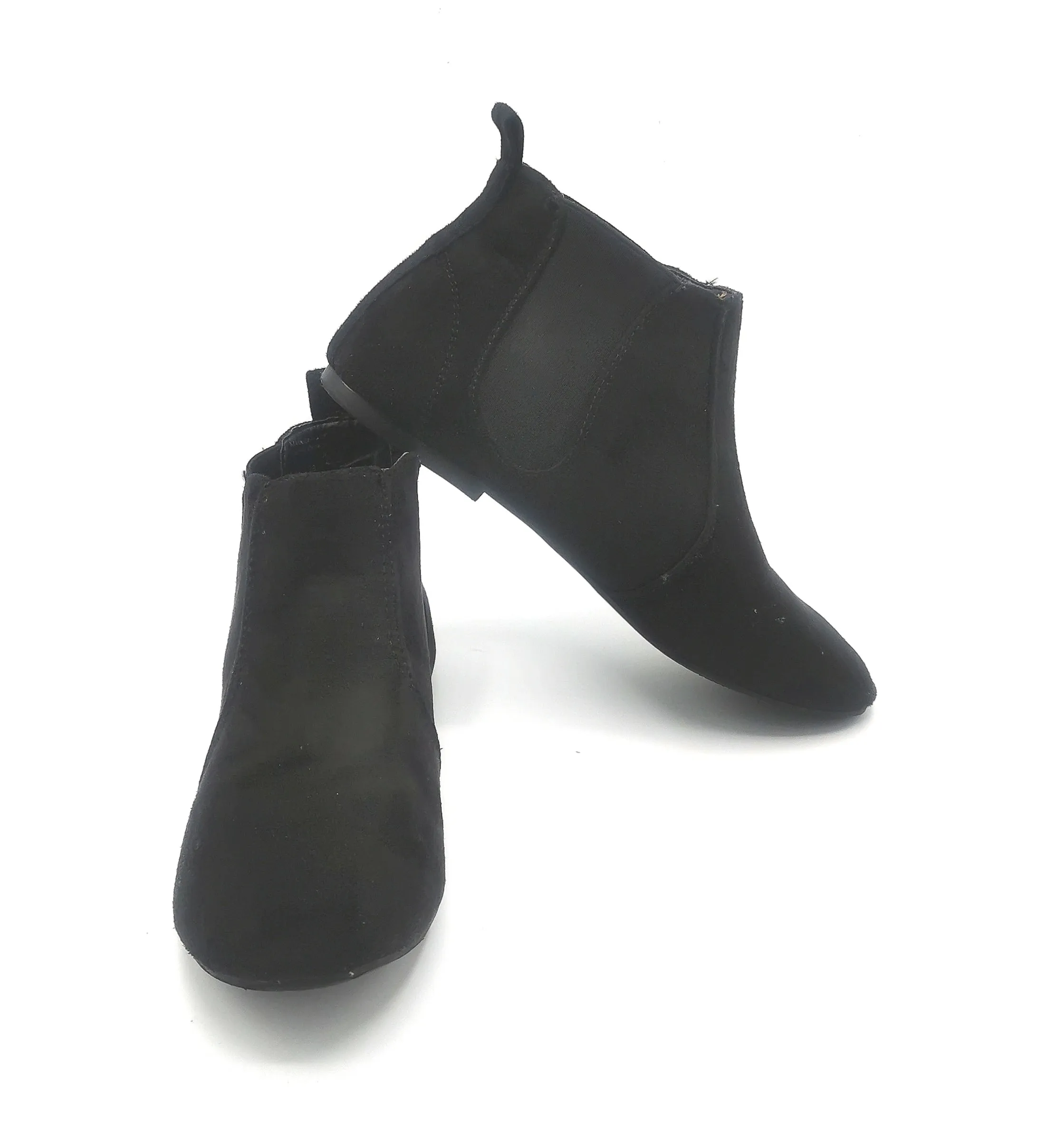 WOMENS SIZE 7.5 - ALDO, Black Slip-on Ankle Booties VGUC B21 