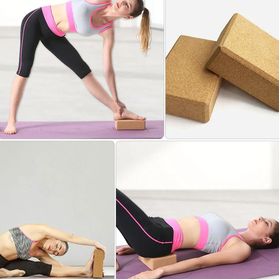 Yoga Cork Eco Block