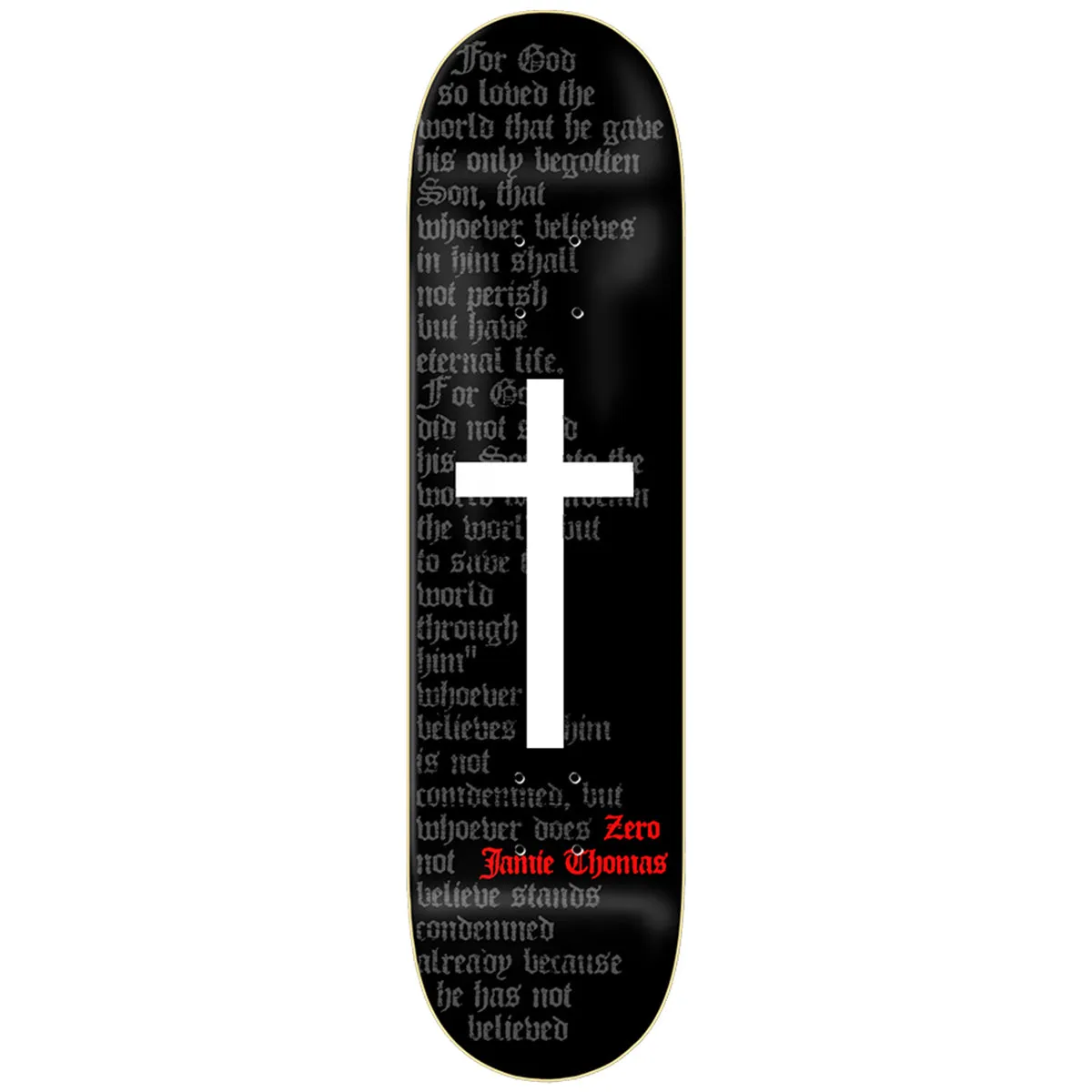 Zero - Jamie Thomas OG Cross 8.25 Skateboard Deck