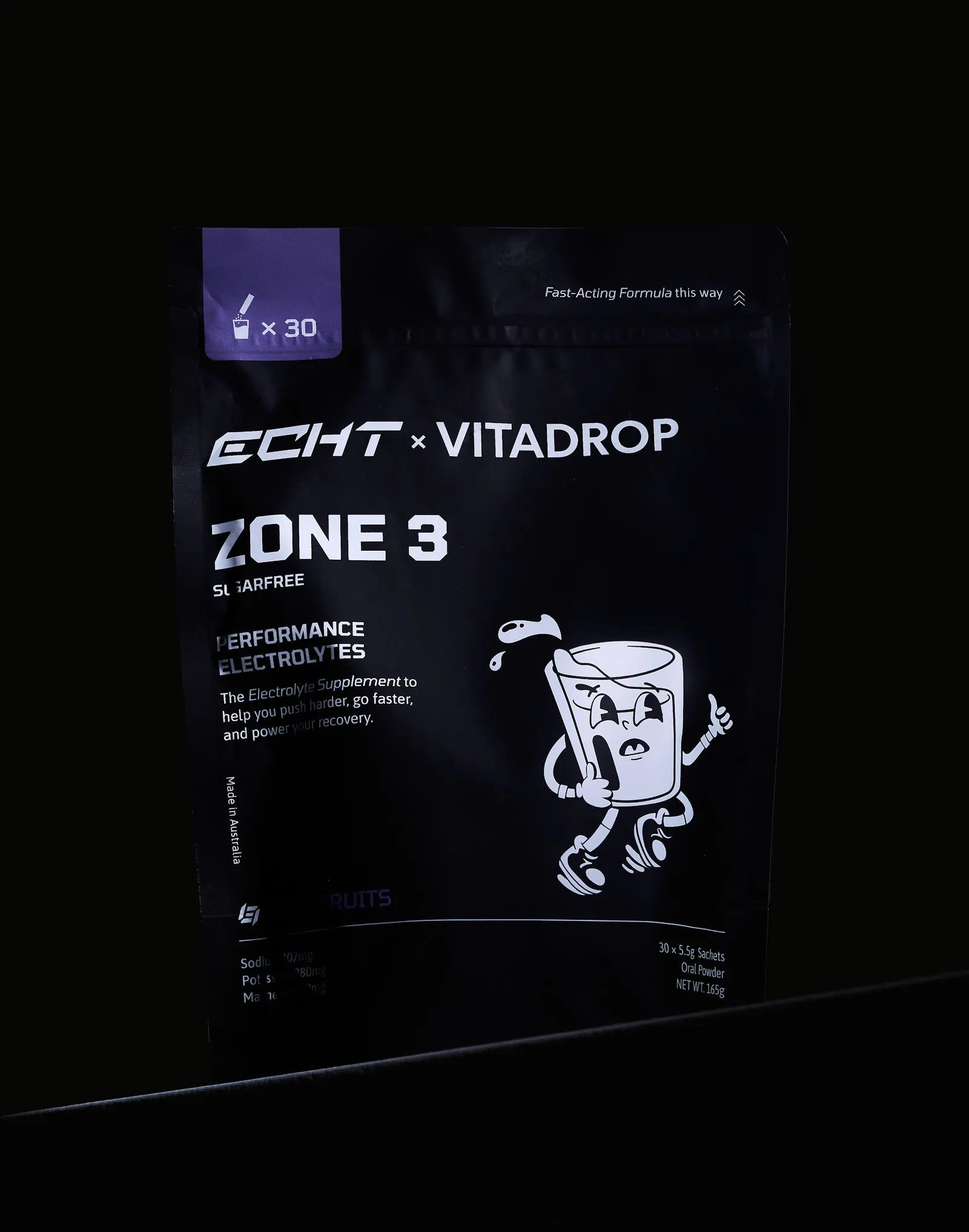 Zone 3 Hydration Sugar-Free (30 Pack) - Dark Fruits