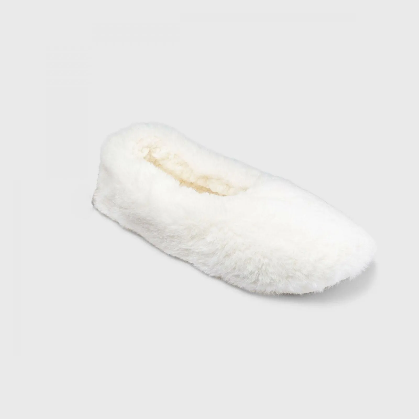 ZUZIFY Women's Faux Fur Pull On Slipper Socks