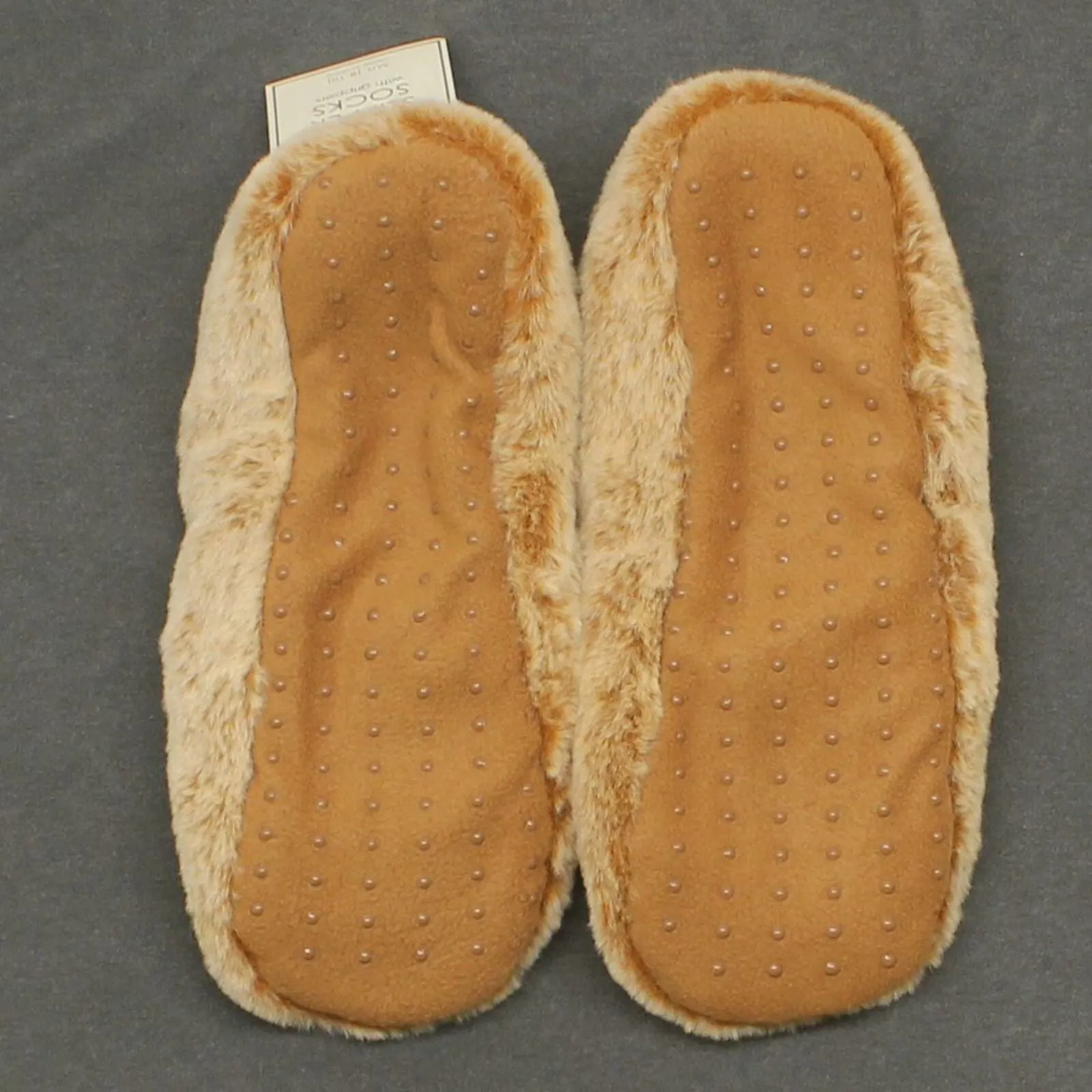 ZUZIFY Women's Faux Fur Pull On Slipper Socks