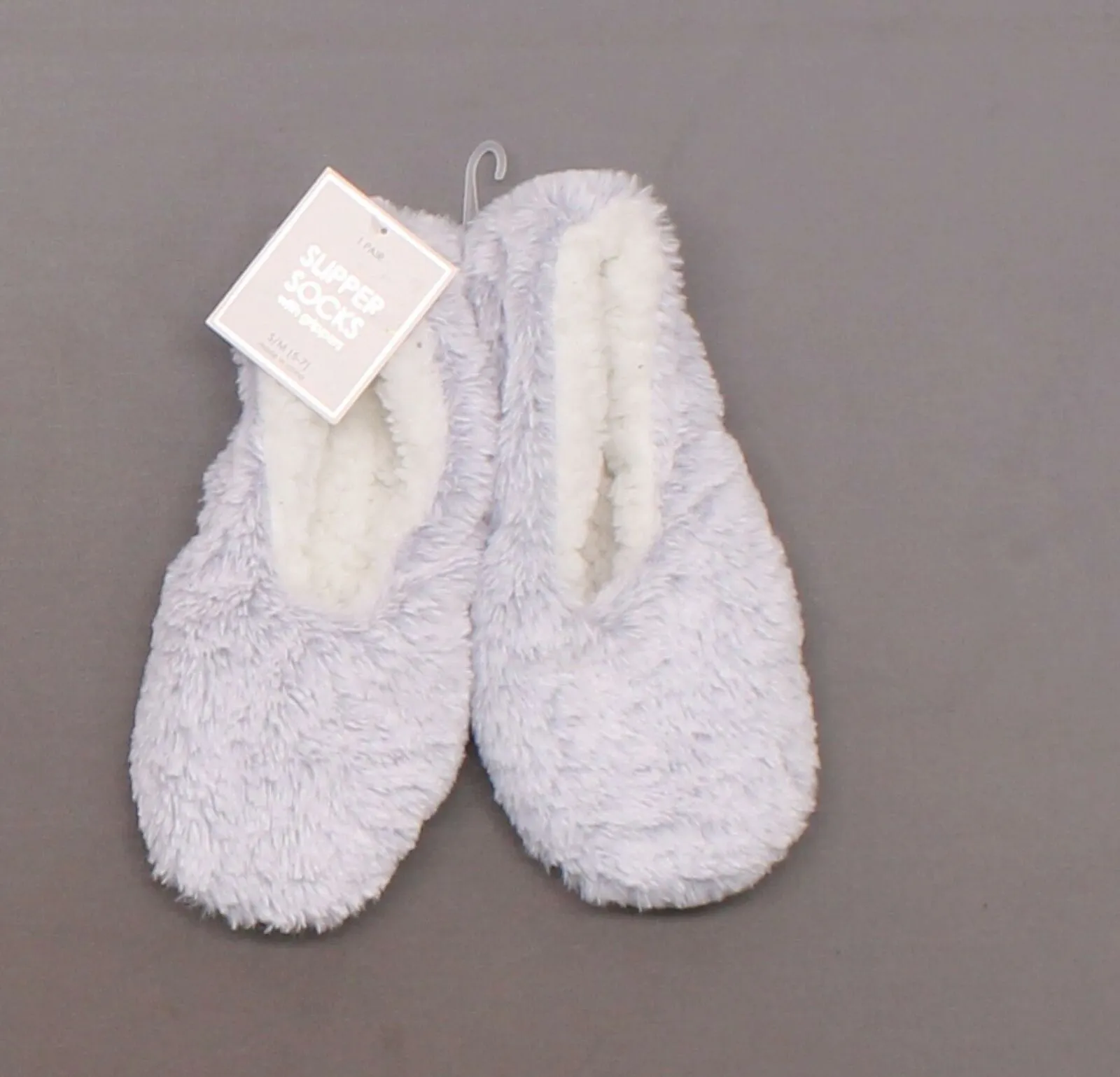 ZUZIFY Women's Faux Fur Pull On Slipper Socks