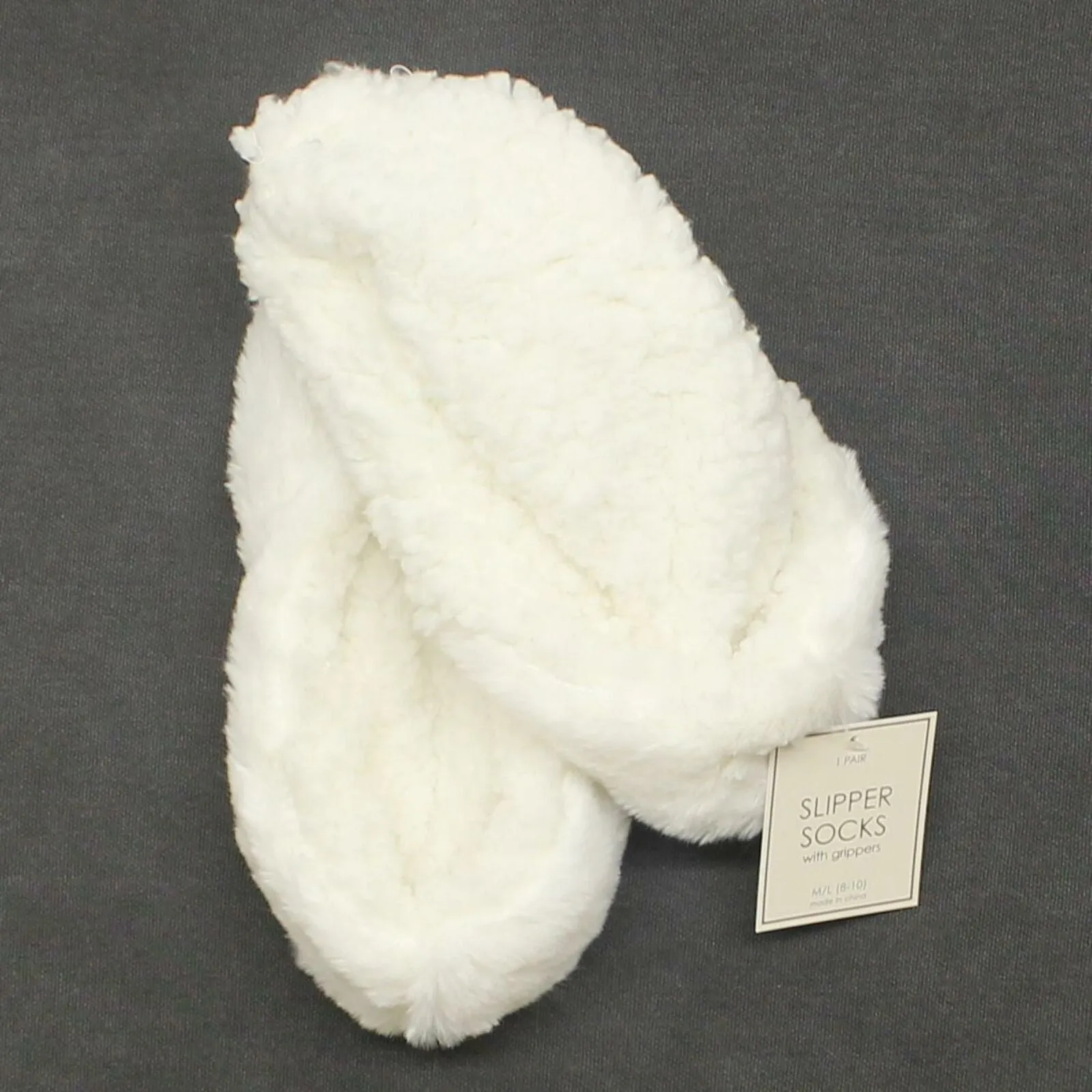 ZUZIFY Women's Faux Fur Pull On Slipper Socks